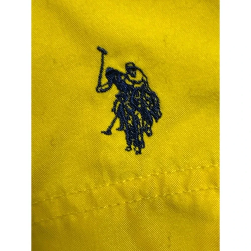 Vintage 2000  Us Polo Ss Shorts Size Large‎ Yellow